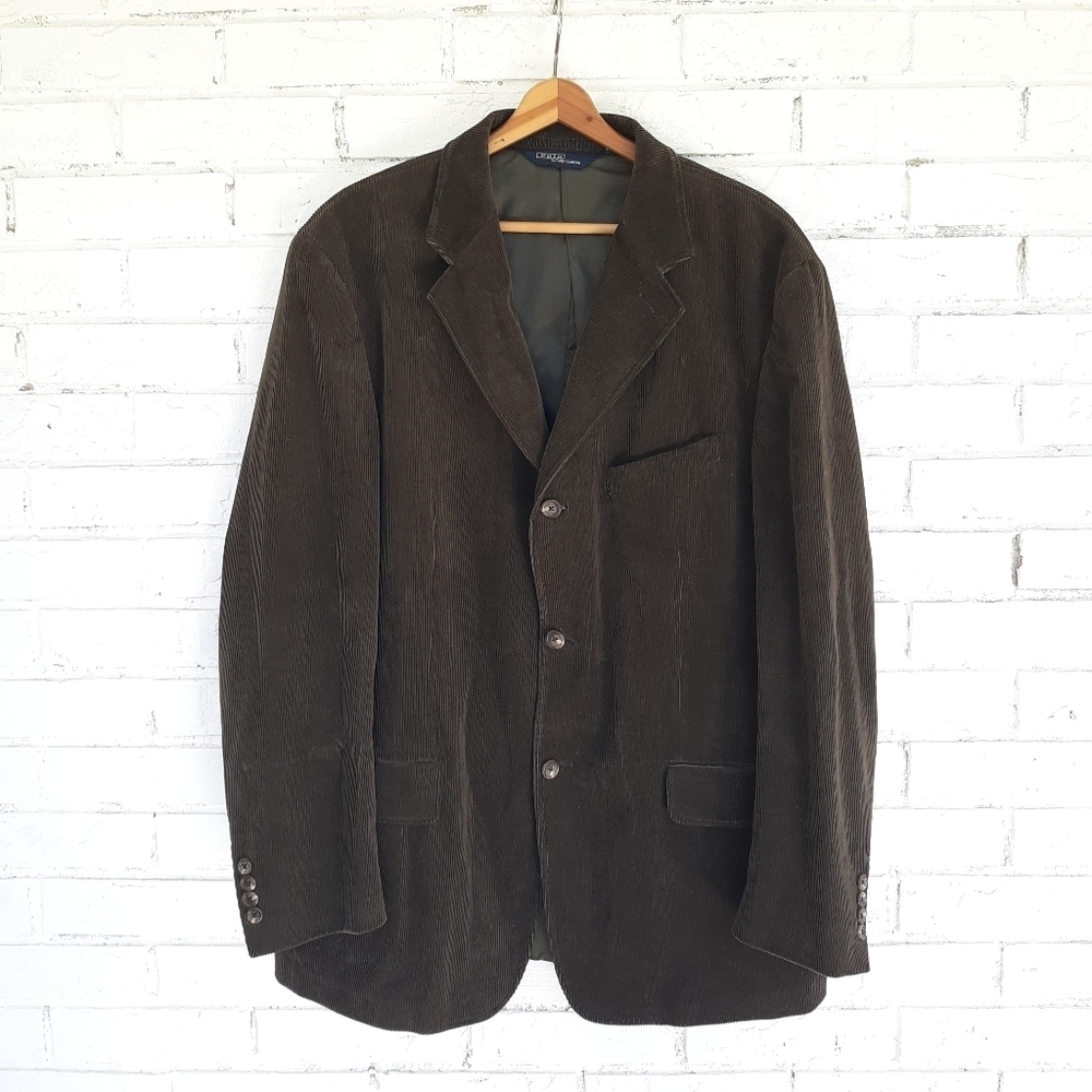 Vintage Polo Ralph Lauren Corduroy Jacket XL - Picture 2 of 13